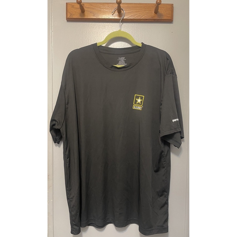 US Army Performance T Black Short Sleeve Extra Large Unisex Workout Training USA